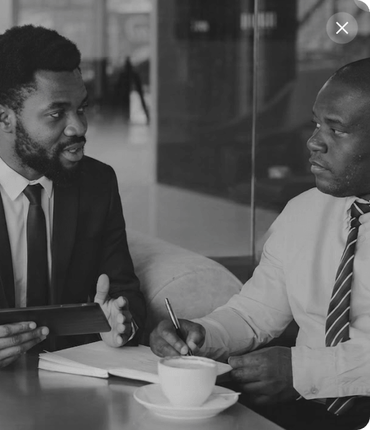 Two Bamboo Private Clients reviewing their portfolio